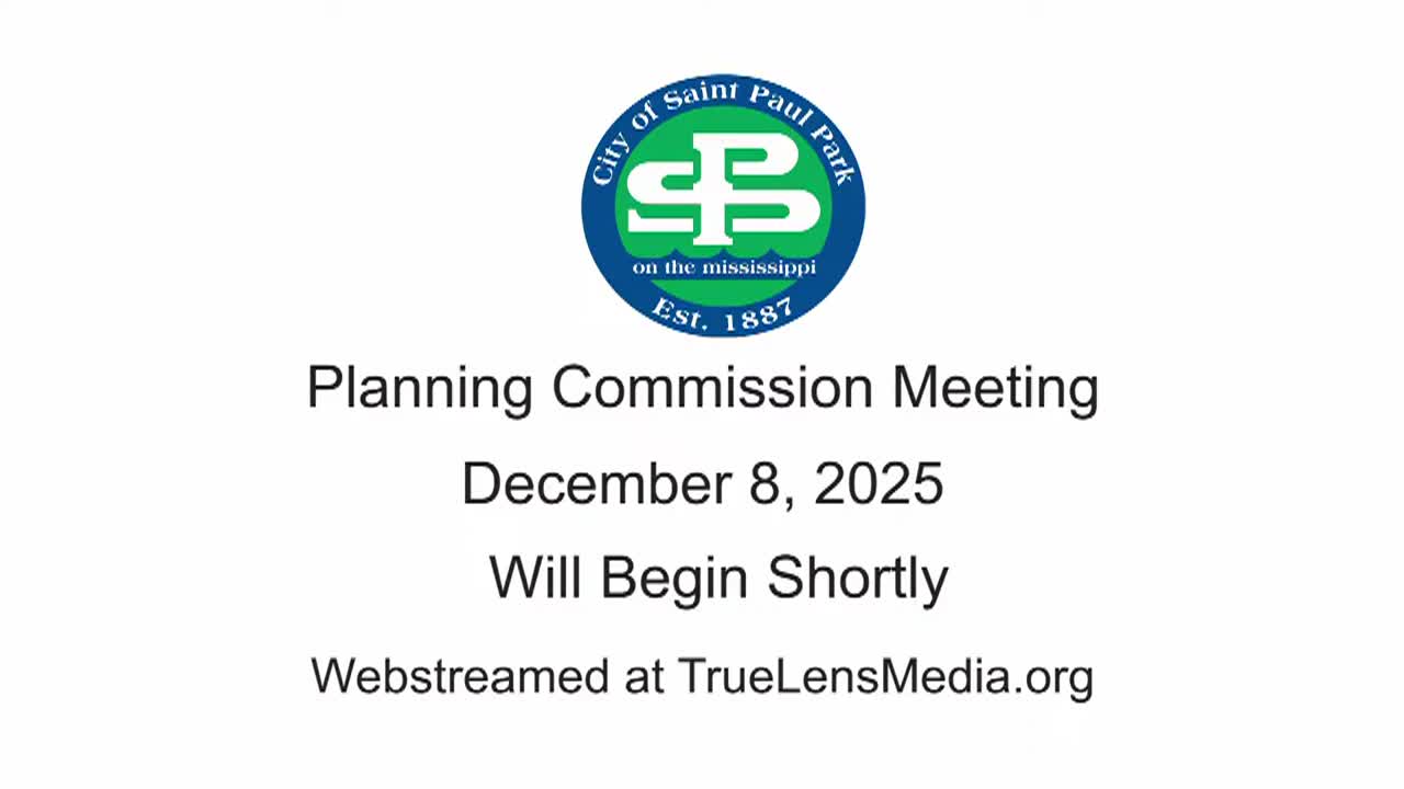 St. Paul Park Planning Commission