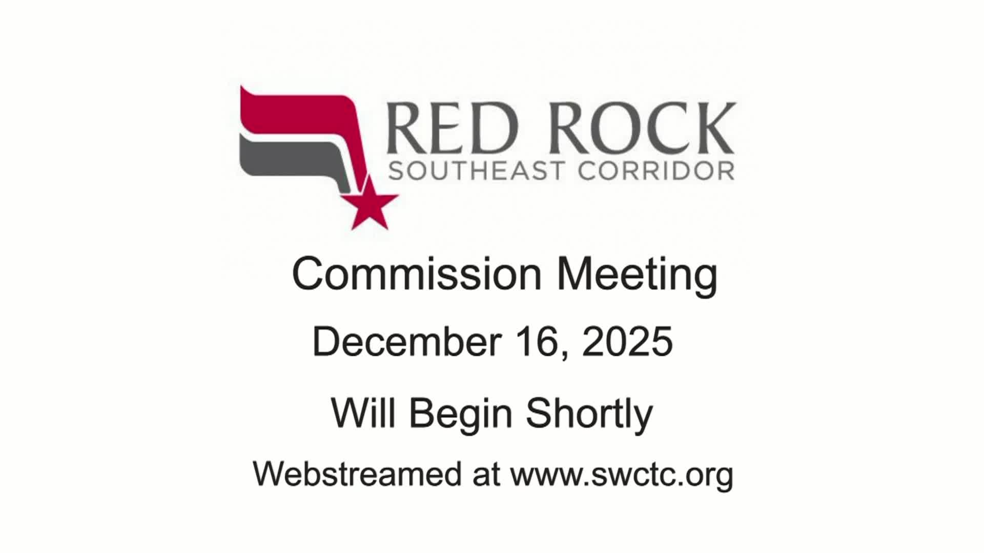 Red Rock Corridor Meeting