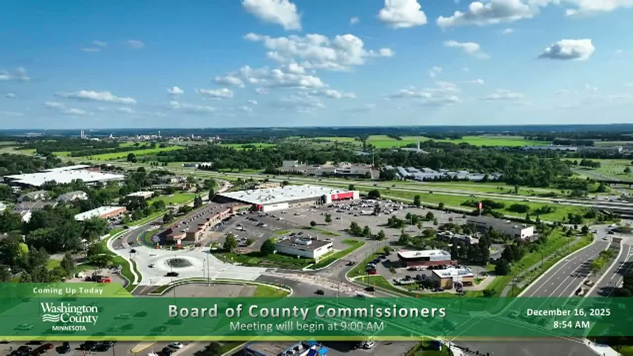 Washington County Board of Commissioners Meeting