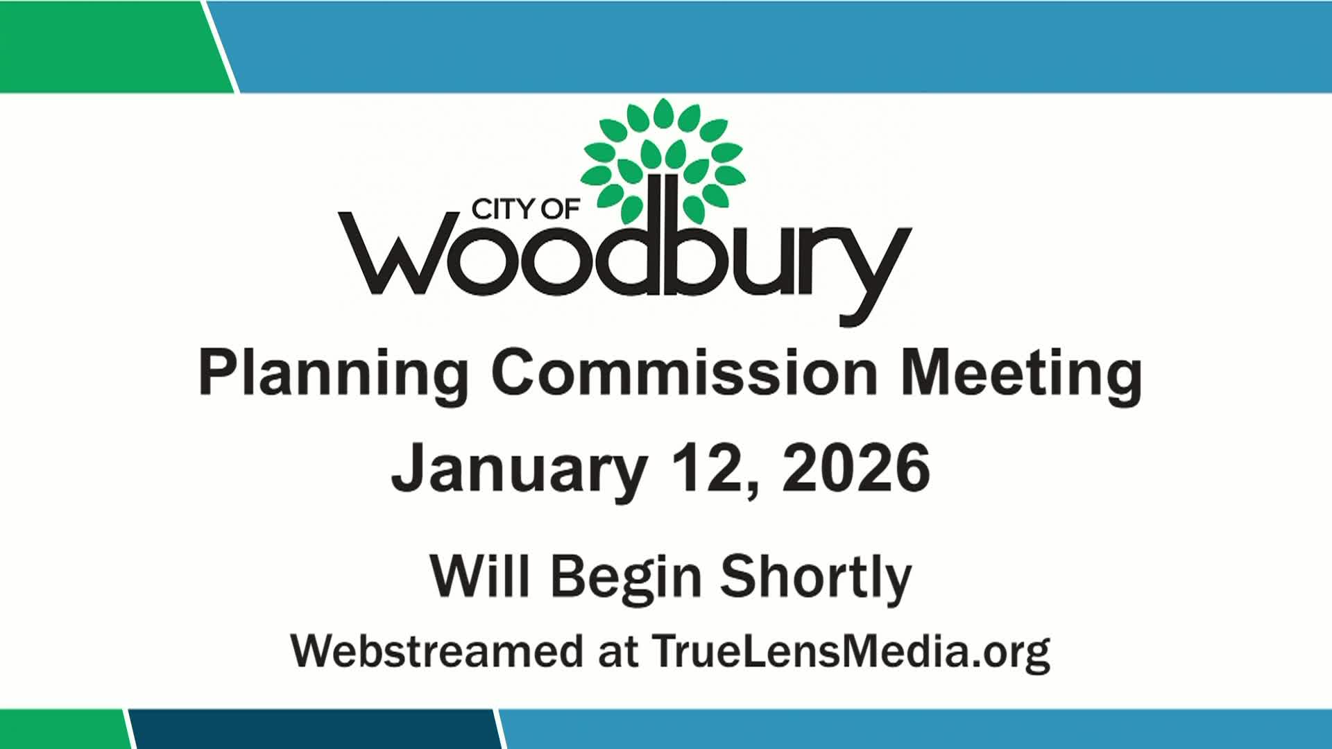 Woodbury Planning Commission Meeting