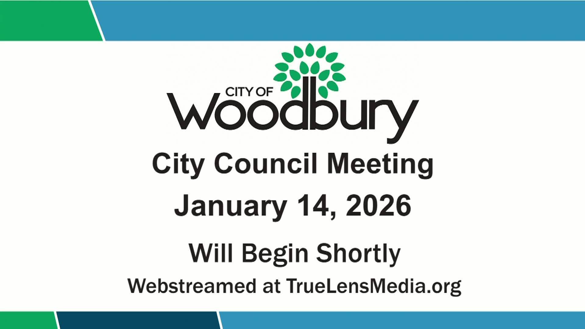 Woodbury City Council Meeting