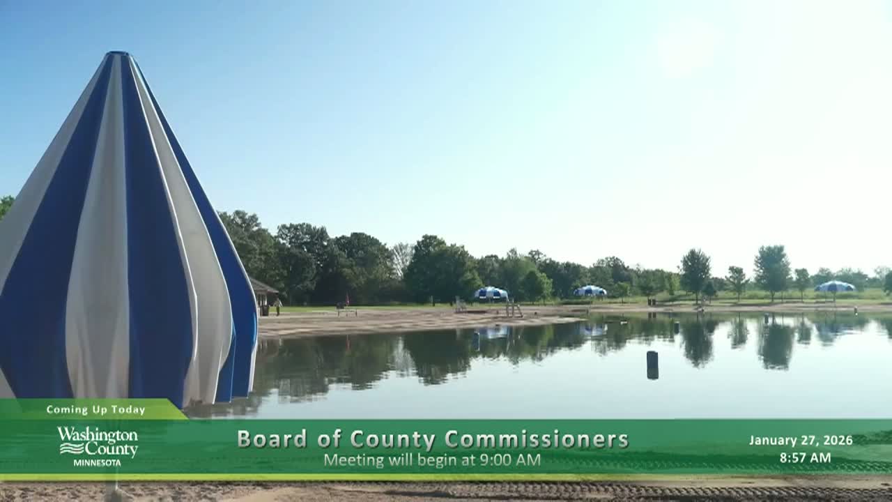 Washington County Board of Commissioners Meeting