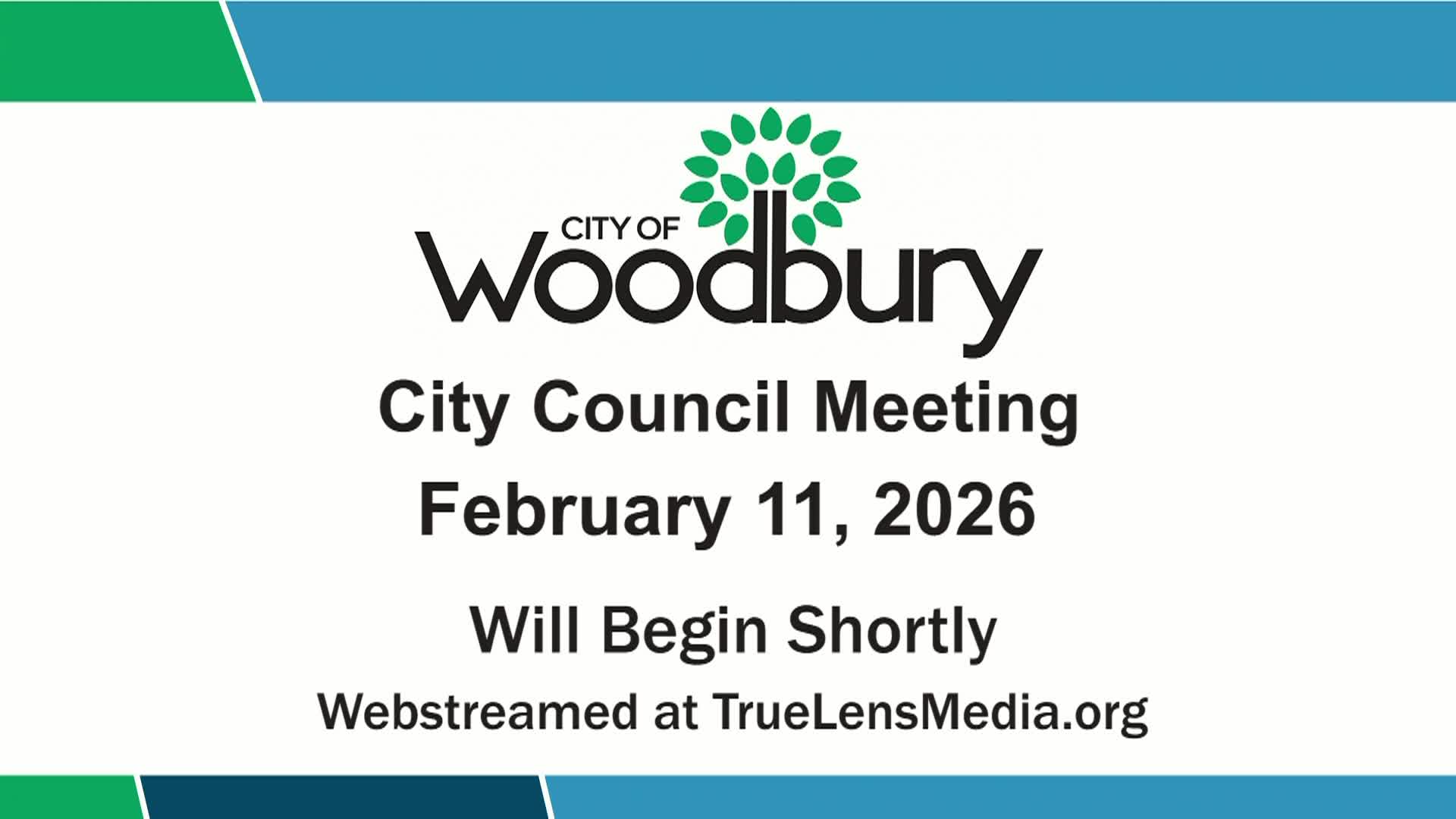 Thumbnail image for Woodbury City Council Meeting