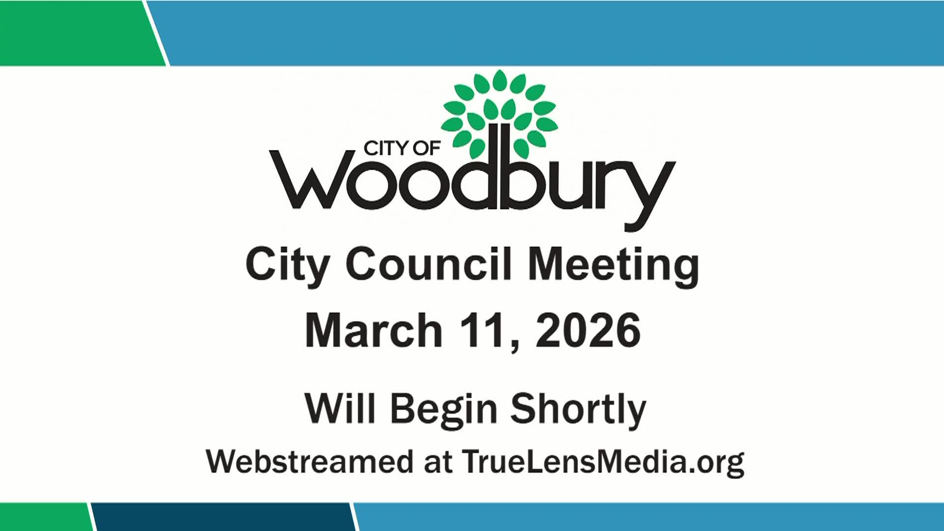 Thumbnail image for Woodbury City Council Meeting